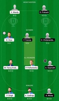 Dream11 Team for MTV Stallions vs Moorburger TSV - ECS T10 Kiel 2021 Match 11 & 12.